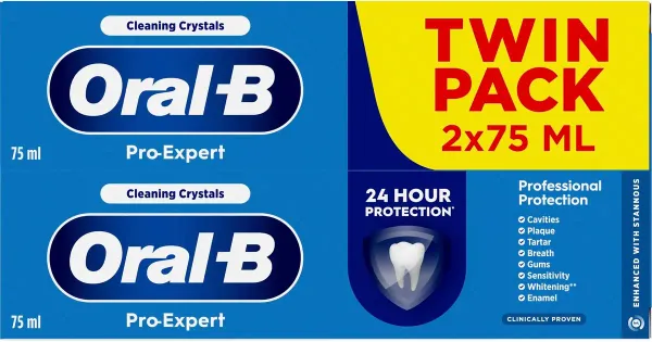 Oral-B hambapasta Pro-Expert Professional Protection 2x75ml