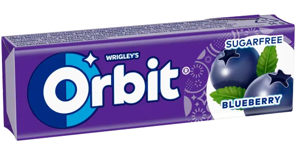 Orbit Blueberry närimiskummid 14 g