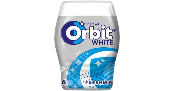 Orbit närimiskumm White Freshmint, purk 46tk