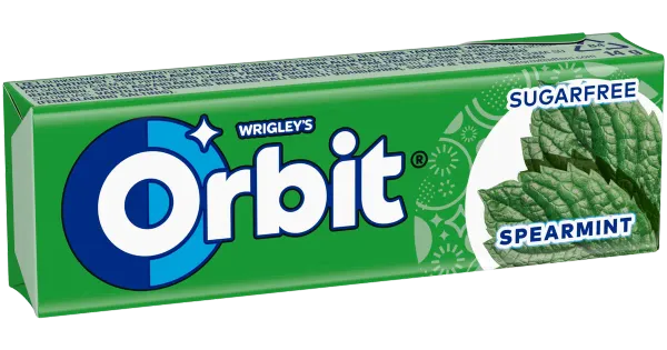 Orbit Spearmint närimiskummid 14 g