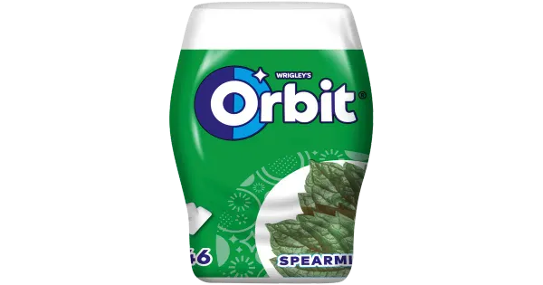 Orbit Spearmint närimiskummid purgis, 64g