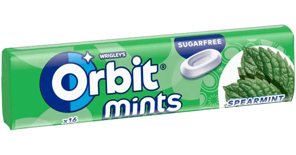 Orbit Spearmint pastillid 28 g
