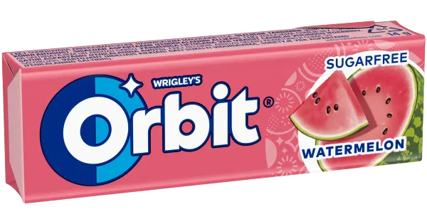 Orbit Watermelon närimiskummid 14 g