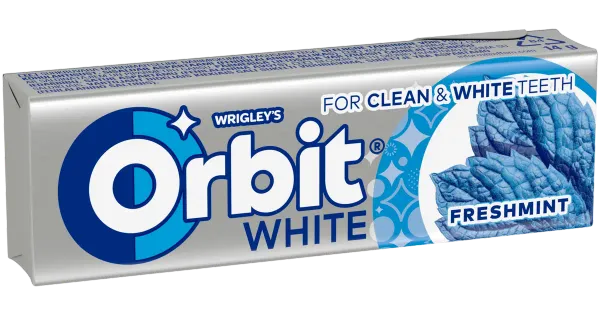 Orbit White Freshmint närimiskumm 14 g