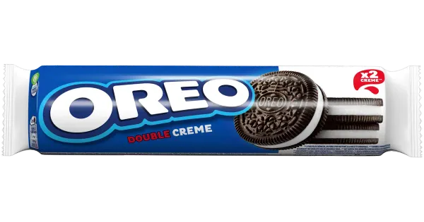 Oreo Double Creme vaniljekreemitäidisega šokolaadiküpsised 157 g
