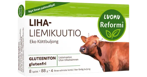 Oriola reformi lihapuljongikuubik 96g mahe