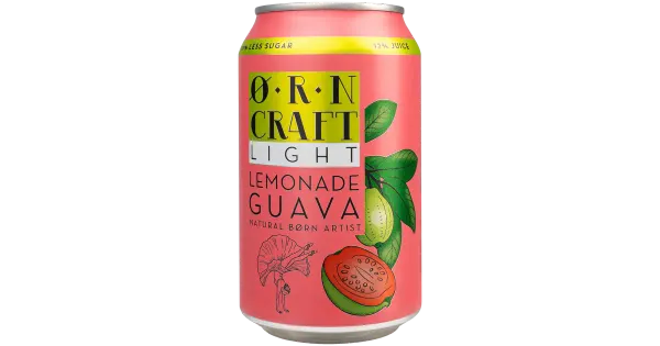 Orn Craft Light guajaavimaitseline limonaad 330 ml