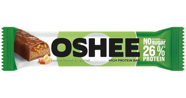 OSHEE proteiinibatoon Maapähkel-Karamell 49g