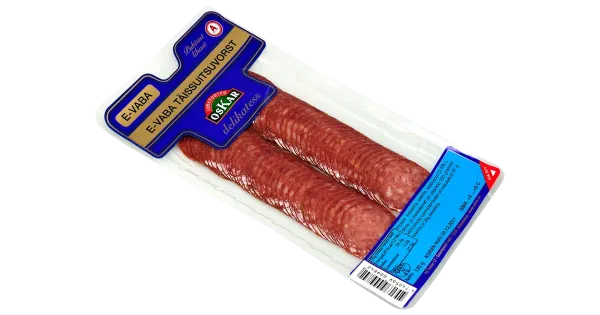 Oskar E-Vaba Täissuitsuvorst 120 G