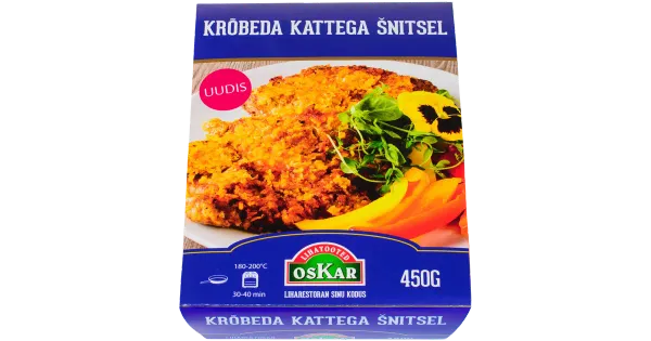 Oskar Krõbeda Kattega Šnitsel 450G
