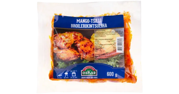 Oskar Mango-Tšilli Broilerikintsuliha 600G