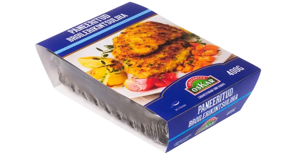 Oskar Paneeritud Broilerikintsuliha 400 G