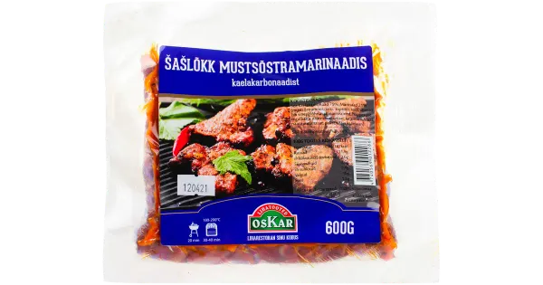 Oskar Šašlõkk mustsõstramarinaadis 600g