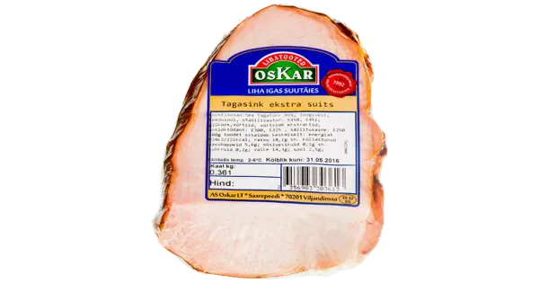 Oskar Tagasink ekstra suits termo/väike u 450g