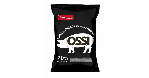 OSSI Pipra ja soolaga seakamarakrõpsud 40g