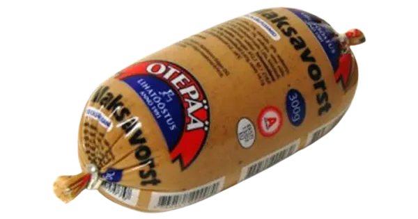 Otepää Lihatoostus Maksavorst 300 G