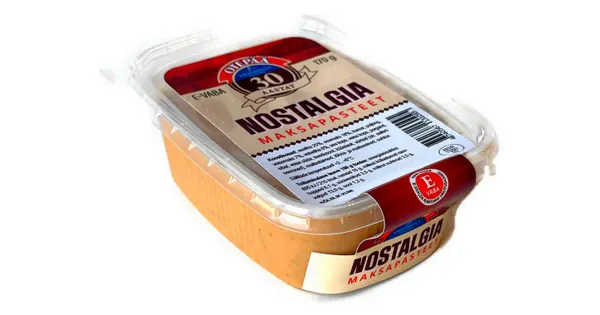 Otepää Lihatoostus Nostalgia Maksapasteet E-Vaba 170G