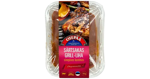 Otepää Lihatööstus Särtsakas suvegrill-liha sinepikastmes 450g