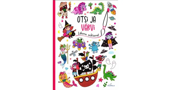 Otsi ja värvi. Lähme seiklema!