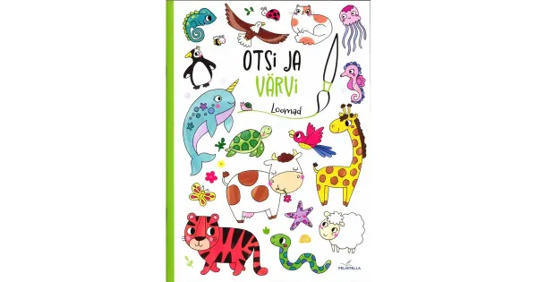 Otsi ja värvi. Loomad