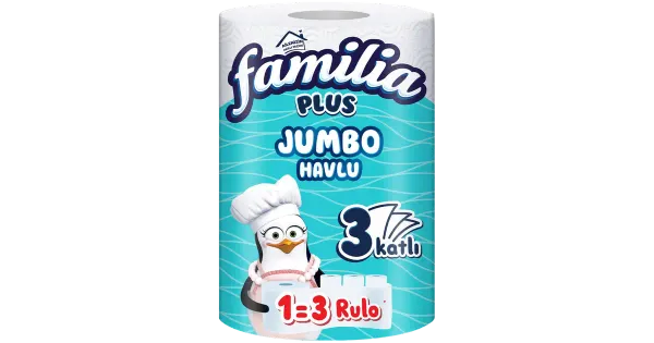 Paberkäterätt Familia Jumbo 3-kihiline 1 rull