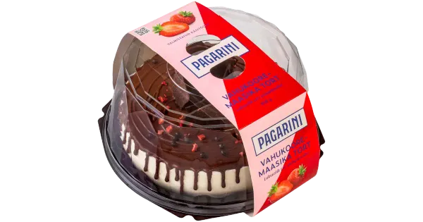 Pagarini Vahukoore-Maasika Tort 850 G