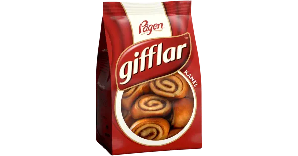Pagen gifflar kaneelirullid 300 g