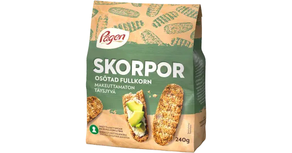 Pågen, laktoosivabad täisterakuivikud, 240 g
