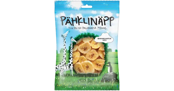 Pähklinäpp banaanilaastud 150 g