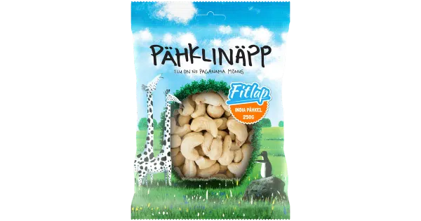 Pähklinäpp india pähkel 250 g Fitlap