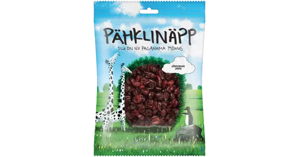 Pähklinäpp jõhvikad 200 g