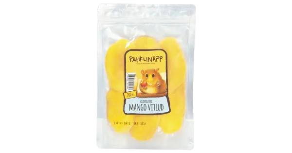 Pähklinäpp kuivatatud mango viilud 200g