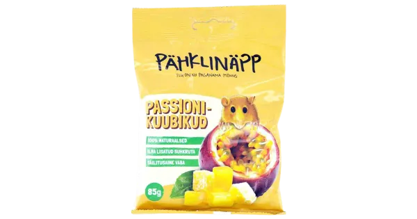 Pähklinäpp passionikuubikud 85 g