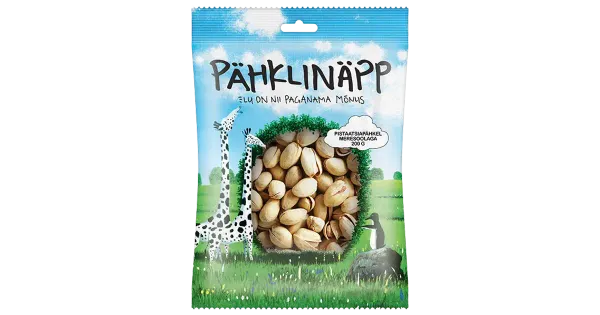 Pähklinäpp pistaatsiapähklid meresoolaga 200 g