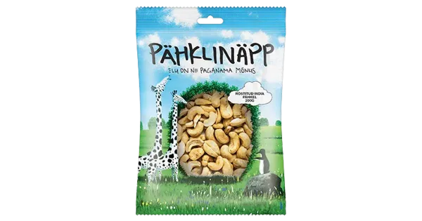 Pähklinäpp röstitud India pähkel 200 g