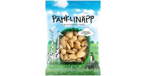 Pähklinäpp röstitud valge mandel 200 g