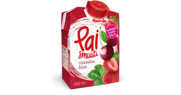 PAI maasika-kirsi smuuti 200ml