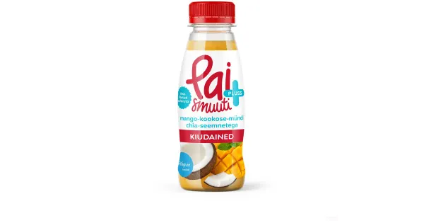 PAI Pai+ Mango-kookose-mündi smuuti chia-seemnetega 250ml