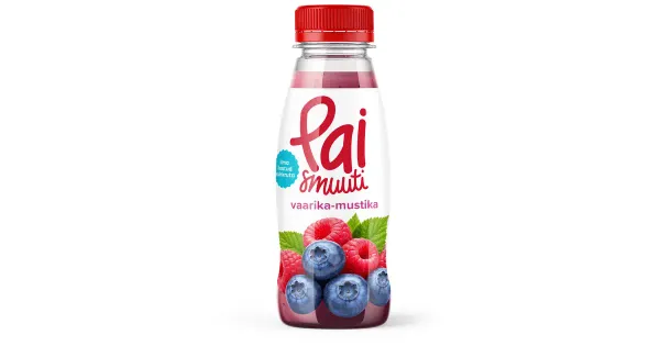 PAI Vaarika-mustika smuuti 250ml