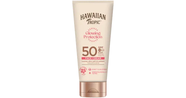 Päikesekreem näole Hawaiian Tropic Glowing Protection SPF50 50ml