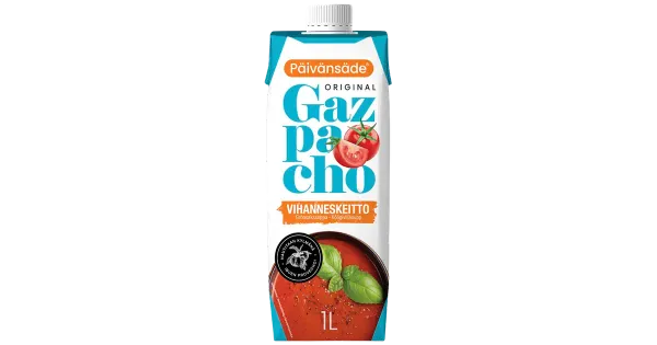 Päivänsäde gazpacho köögiviljasupp 1 l