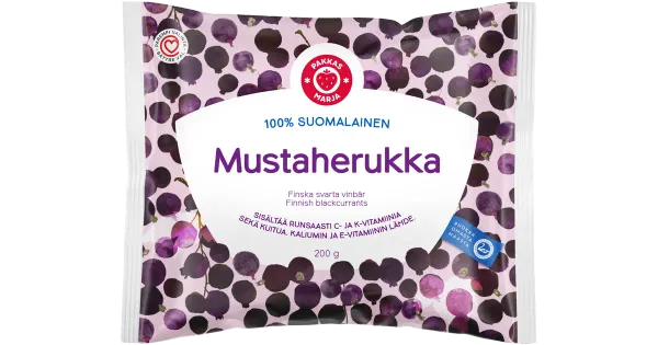 Pakkasmarja Mustad Sõstrad 200 g