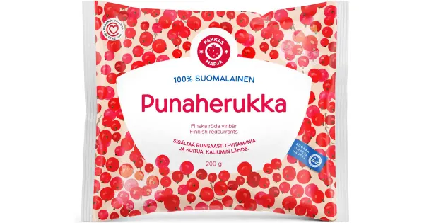 Pakkasmarja Punased Sõstrad 200 g