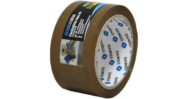 Pakketeip Stokvis 50mm x 66m pruun