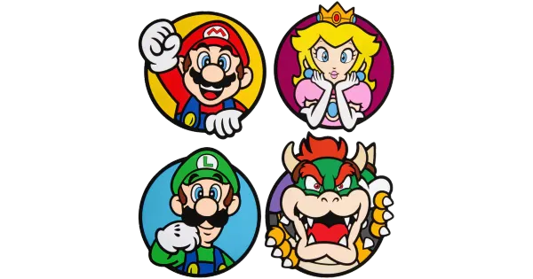 Paladone klaasialused Super Mario