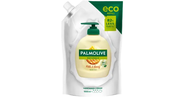 Palmolive vedelseebi täitepakk milk&honey 1l