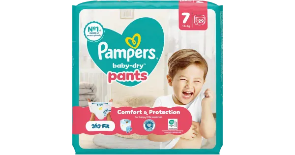 PAMPERS BD püksmähkm 7 17+KG 29tk