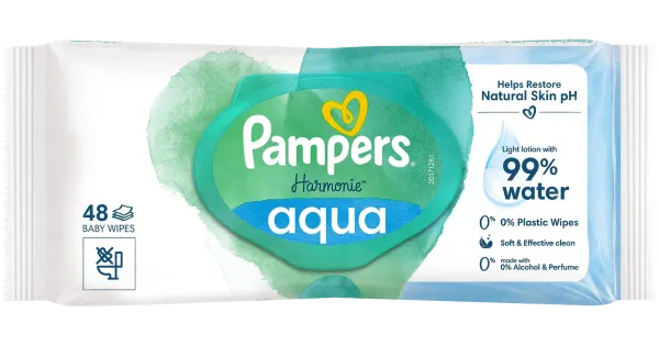 Pampers Harmonie niisked salvrätikud 48tk