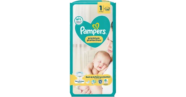 PAMPERS NEW BABY teipmähkm 1 2-5kg 44tk