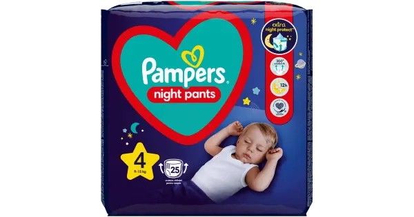 Pampers Night püksmähkmed VP S4 25tk